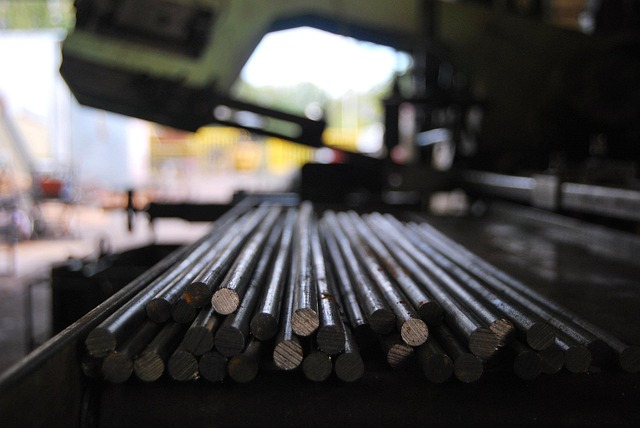 Metal rod for CNC machining