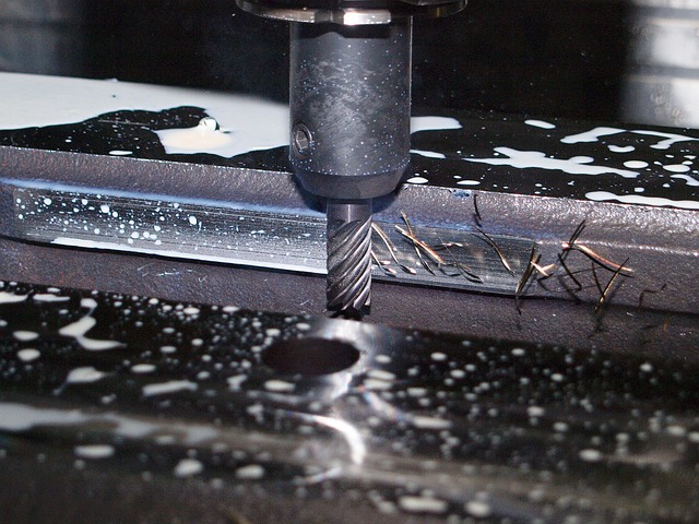 CNC milling cutting process